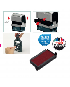 CUSCINETTO INCHIOSTRATO PER PRINTY 4911, 4800, 4820, 4822, 4846, 4911 typo