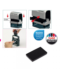 CUSCINETTO INCHIOSTRATO PER PRINTY 4926, 4726, 4926 Typo
