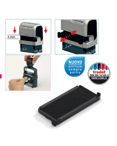 Cuscinetto inchiostrato per timbri: printy 4914