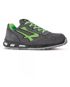 Scarpe antinfortunistiche basse, leggere e comode u power della linea Red Lion, con tomaia in nylon ultra traspiranti e morbida pelle scamosciata, puntale in alluminio, antiperforazione, antiscivolo e suola PU/PU infinergy. Dispositivo di protezione indiv