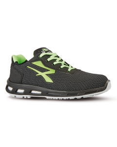 Scarpa antinfortunistica RedLion®, con puntale AirToe® in alluminio e sistema antiperforazione Save & Flex Plus, progettata per garantire un benessere prolungato del piede. Leggere, comode, con tomaia in PUTEK® PLUS ad elevata resistenza all'abrasione, el