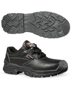 Scarpe antinfortunistiche basse totalmente "metal free", comode e leggere U-Power della linea Rock&Roll. Tomaia in pelle grana mina idrorepellente, inserti in Mesh traspirante, puntale AirToe Composite, antiperforazione, antiscivolo e suola PU/PU. Disposi