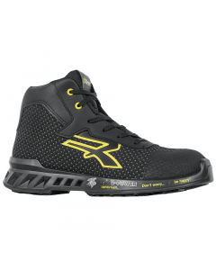 Scarpe antinfortunistiche alte con tomaia in PUTEK® star e protezione della punta con film anti-abrasione, in classe di protezione S3 SRC CI ESD.
Scarpe da lavoro ultraleggere altamente resistenti all’abrasione e con particolare protezione della suola dal