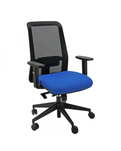 Sseduta ergonomica synchro con nuovo design. Meccanismo sincronizzato con anti shock certificata en 1335/2020 tipo b. Tessuto ignifugo.