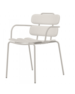 Serie di sedute e sgabelli in PPL fissa con schienale impilabile - struttura in acciaio tubolare sezione ovale e base in acciaio verniciato.
Alt.tot.: 80cm; Prof.tot.: 60,5cm; Larg.seduta: 58cm; Altezza seduta: 46cm