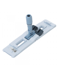 Telaio da 40 cm resistente e leggero, riduce lo stress sulle spalle e sulla schiena dell'operatore, rendendo la pulizia sotto tavoli e radiatori semplice ed ergonomicamente corretta. Compatibile con il carrello di pulizie professionale VoleoPro Standard c
