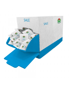 Bocca di leone contenente 500 bustine monodose di sale  da 2gr l'una