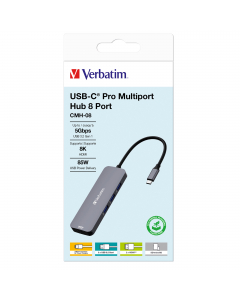 Espansione semplificata: 8 porte inclusi lettori di schede HDMI e SD per una connettività completa.Doppia uscita HDMI: la porta HDMI 1 supporta display UHD ad alta risoluzione fino a 8K 30Hz e la porta HDMI 2 fino a UHD 4K 30Hz, consentendoti di connetter