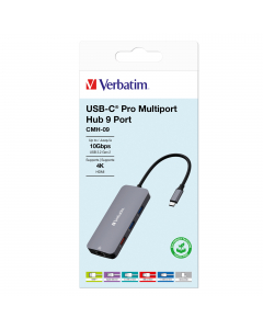 Selezione versatile delle porte: 9 porte tra cui USB-C e USB-A con diverse generazioni per la compatibilità dei dispositivi.Uscita video UHD 4K nitida: la porta HDMI supporta display ad alta risoluzione fino a 4K a 60 Hz, rendendolo perfetto per presentaz