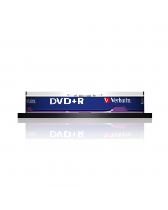 SCATOLA 10 DVD+R SPIND MATT 16X 4.7GB SILVER DLP