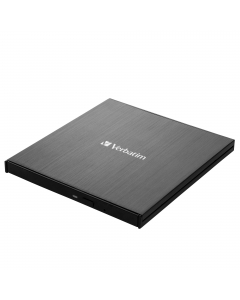 Masterizzatore Blu-ray Slimline con riproduzione Blu-ray HD Ultra a 4K*.USB 3.2 GEN 1 con connessione USB-CTM.velocità di scrittura massima 6x / velocità di lettura massima 4x per BD-R/BD-R-R-R DL.Compatto e leggero, ideale per essere utilizzato con un no