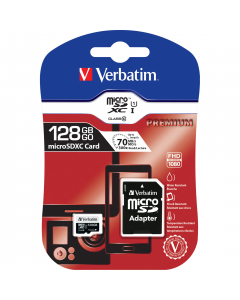 MICRO SD CARD 128GB HC CLASSE 10 FINO A 45MB/S