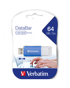 Verbatim V DataBar USB 2.0 Drive Blu 64GB