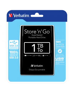 Hard disk store 'n' go usb 3.0 portatile 1TB colore nero