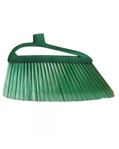 Scopa per esterni realizzata con materiali riciclati e riciclabili certificati, senza l’aggiunta di coloranti. Materiale: polipropilene riciclato di seconda vita compatta e resistente. Dimensioni: 23,5x3cm. Stretta ed affusolata per raggiungere angoli e s
