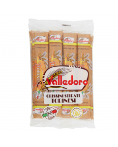 Grissino lievitato e stirato, sottile croccante gustoso. Confezione da 240 gr (17 monoporzioni).
Ingredienti: Farina di grano tenero tipo “0”, olio di girasole (7%), sale, lievito, farina d’orzo maltata, destrosio.