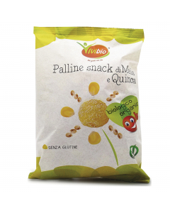 Ingredienti: farina di mais (89%), quinoa (10%), sale marino.