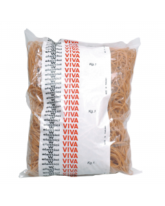 Elastici ad anello  - diametro 4 cm - 1 kg -  caucciU' -  avana - Viva