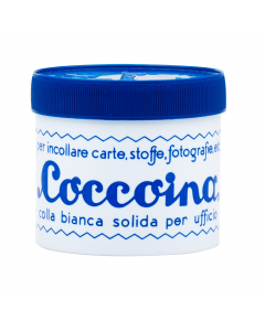 Colla in pasta adesiva bianca senza solventi. Dalla inconfondibile profumazione. Barattolo in plastica da 50gr con pennellino. Ideale per carta, cartoncino, foto e stoffa.