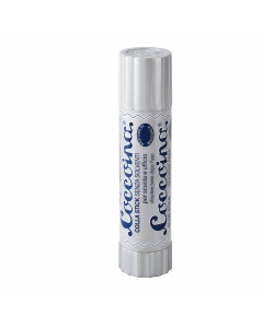Colla stick senza solventi. Incolla facilmente e rapidamente carta, cartone, tessuti, foto ecc. Lavabile con acqua e mantiene il tradizionale e unico profumo delle colle Coccoina.
