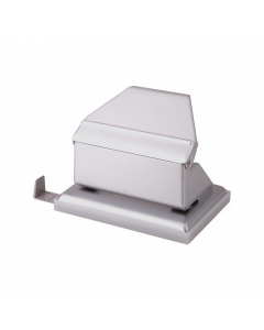 Perforatori Zenith a 2 fori passo 8cm con guida regolabile in ABS. Struttura interamente in metallo e base in gomma antigraffi o e antiscivolo. Perforazione precisa ed estremamente dolce. Foro da 5,5mm.