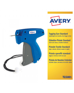 Design ergonomico, leggera e resistente. Facile da usare. Utilizzando la pistola sparafili Avery e i suoi accessori, puoi applicare cartellini e prezzi ad una ampissima gamma di tessuti e oggetti soffici in modo veloce e efficiente. Disponibili nella stes